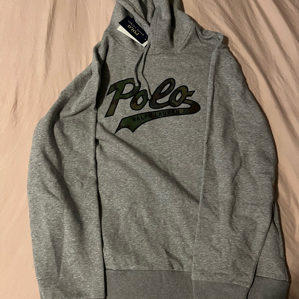 Ralph Lauren Heather Gray Hoodie